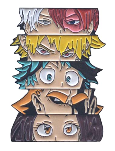 Amasukami Anime Charaktere Midoriya Izuku Abzeichen Todoroki Shoto Abzeichen Bakugou Katsuki Abzeichen von Amasukami