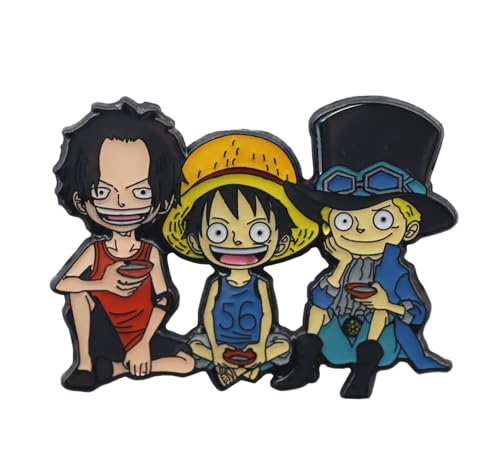 Amasukami Anime Charaktere Sabo Abzeichen Portgas D Ace Abzeichen Monkey D Luffy Abzeichen von Amasukami