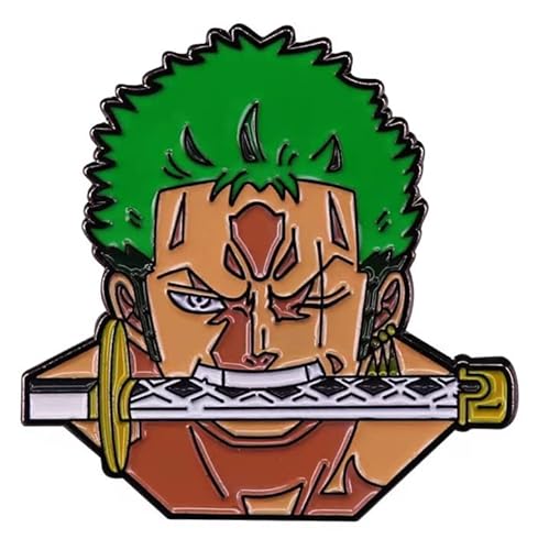 Amasukami Anime Charaktere Monkey D Luffy Abzeichen Roronoa Zoro Abzeichen C von Amasukami