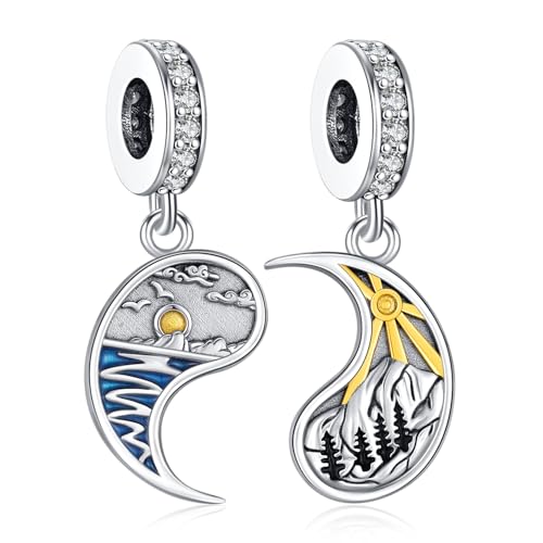 Amavive Pandora Charms Freundschaft 925 Sterling Silber Pandora Charms Anhänger Moments Bead Charms Damen Passen Europäisch Armband Schmuck Geschenk für Frauen Amavive Pandora Charms Freundschaft 925 Sterling Silber Pandora Charms Anhänger Moments Bead Charms Damen Passen Europäisch Armband Schmuck Geschenk für Frauen von Amavive