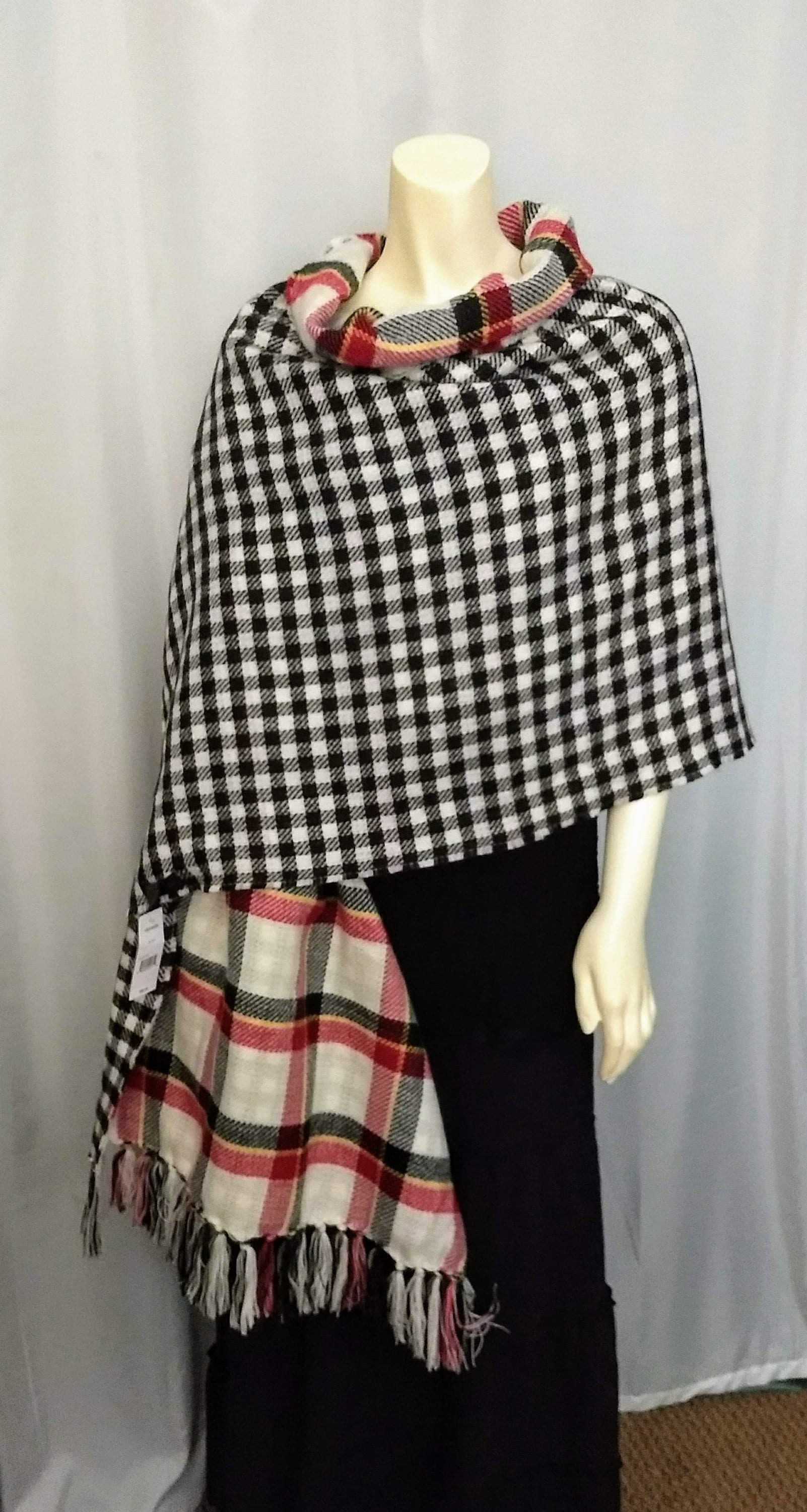 Vtgal Stive Maden Kuscheldecke/Doppelseitige Kuscheldecke/Tartan Plaid Großer Schal/Designer Kuscheldecke/No.485 Vtgal Stive Maden Kuscheldecke/Doppelseitige Kuscheldecke/Tartan Plaid Großer Schal/Designer Kuscheldecke/No.485 von AmazingClosetShop