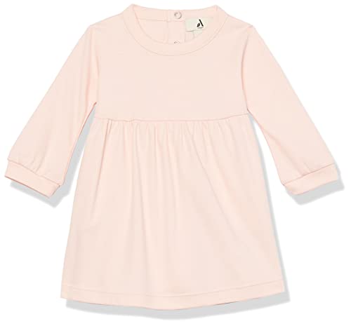 Amazon Aware Baby Mädchen T-Shirt-Kleid mit Langen Ärmeln aus Bio-Baumwolle, Rosa, 6-9 Monate von Amazon Aware