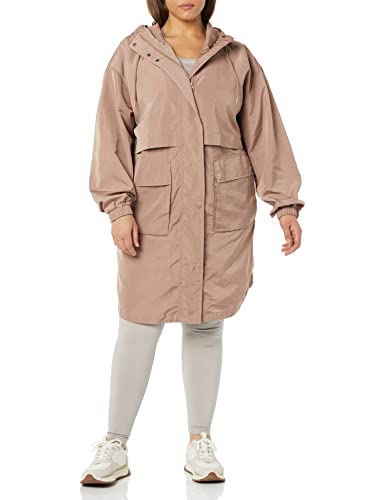 Amazon Aware Damen Anorak aus recyceltem Polyester (in Übergröße erhältlich), Dunkles Taupe, S von Amazon Aware