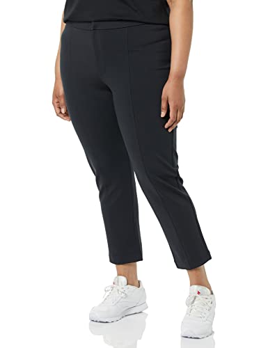 Amazon Aware Damen Schmale Hose aus Ponte-Strick (in Übergröße erhältlich), Schwarz, 4XL Große Größen von Amazon Aware