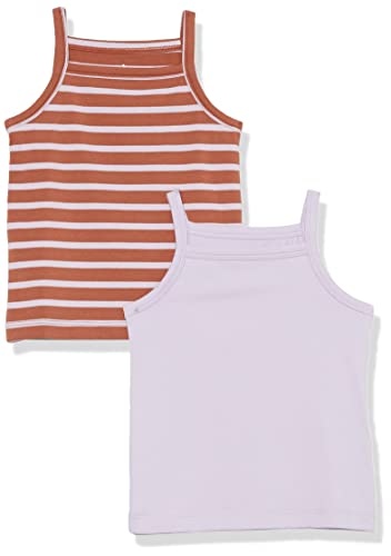 Amazon Aware Mädchen Camisole aus Baumwollstretch, 2er-Pack, Lila, 5 Jahre von Amazon Aware