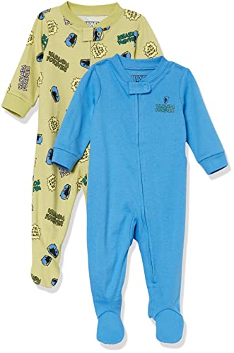 Amazon Essentials Disney | Marvel Baby Jungen Eng anliegende Baumwoll-Schlafanzüge, 2er-Pack, 2-pack Marvel Black Panther, 0-3 Monate Amazon Essentials Disney | Marvel Baby Jungen Eng anliegende Baumwoll-Schlafanzüge, 2er-Pack, 2-pack Marvel Black Panther, 0-3 Monate von Amazon Essentials