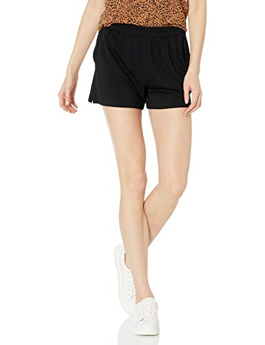 Amazon Essentials Damen Strick-Shorts zum Hineinschlüpfen in klassischer Passform, Schwarz, XL von Amazon Essentials
