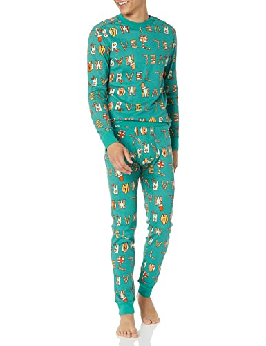 Amazon Essentials Disney | Marvel | Star Wars Herren Eng anliegende Schlafanzug-Sets, Festive Marvel - Mens Snug Fit, XXL Amazon Essentials Disney | Marvel | Star Wars Herren Eng anliegende Schlafanzug-Sets, Festive Marvel - Mens Snug Fit, XXL von Amazon Essentials