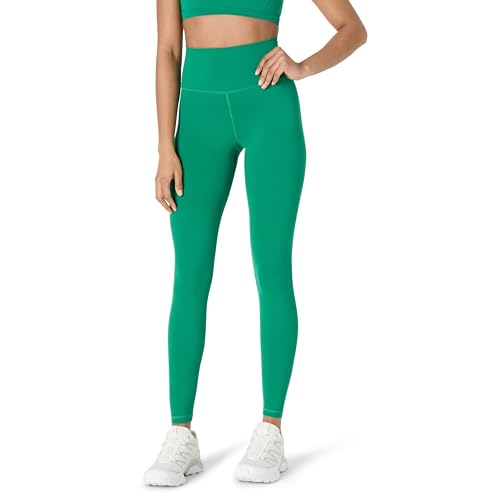 Amazon Essentials Damen Active FormFlex Buttery Soft Yoga-Workout-Leggings, hohe Taille, volle Schrittlänge von 70 cm, Smaragdgrün, XS von Amazon Essentials