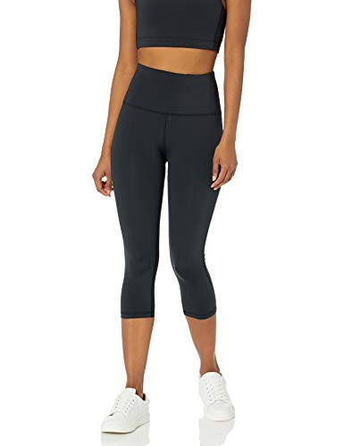 Amazon Essentials Damen Active Sculpt Workout Athleisure Capri-Leggings mit hohem Bund (in Übergröße erhältlich), Schwarz, 3XL Große Größen von Amazon Essentials