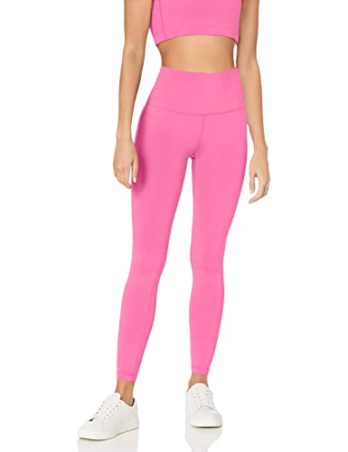 Amazon Essentials Damen Active Sculpt Workout Athleisure Leggings mit hohem Bund in voller Länge (erhältlich in Übergrößen), Kräftiges Rosa, S von Amazon Essentials