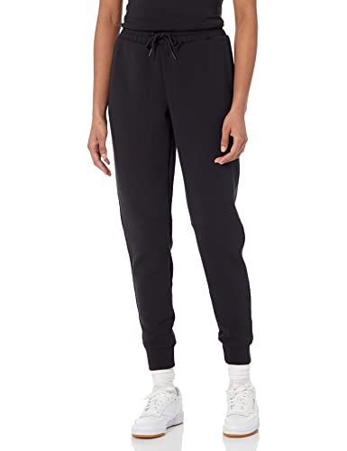 Amazon Essentials Damen Active Jogginghose Mit Lockerer Passform (Erhältlich In Übergrößen), Schwarz, XS von Amazon Essentials