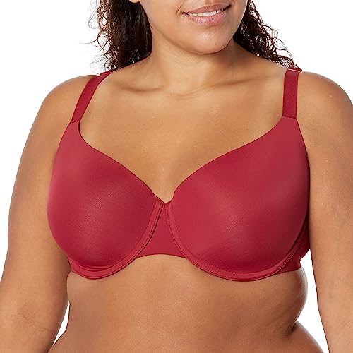 Amazon Essentials Damen BH mit voller Abdeckung, 2er-Pack, Burgunderrot, 95E von Amazon Essentials