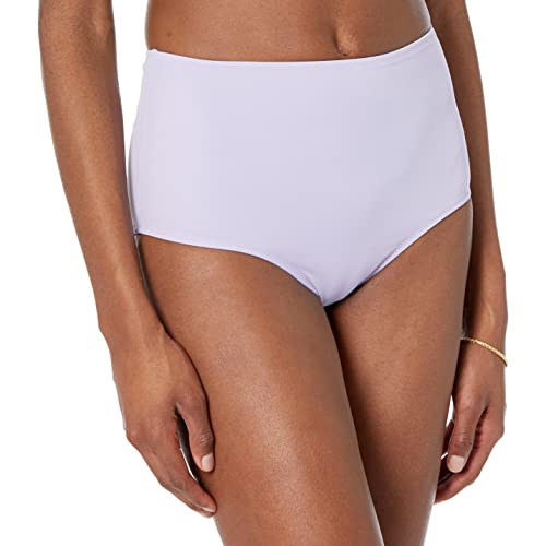 Amazon Essentials Damen Badehose mit hoher Taille (erhältlich in Übergröße), Lavendel, 38 von Amazon Essentials