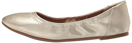 Amazon Essentials Damen Belice Ballerinas, Gold, 37.5 EU von Amazon Essentials