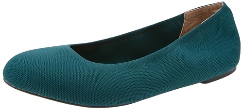 Amazon Essentials Damen Ballerinas aus Strick, Dunkles Türkis, 36 EU von Amazon Essentials