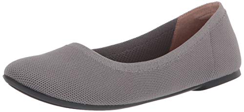 Amazon Essentials Damen Ballerinas aus Strick, Hellgrau, 37 EU von Amazon Essentials