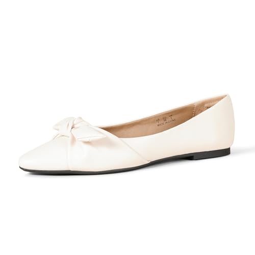 Amazon Essentials Damen Ballerinas mit Schleife, Gebrochenes Weiß, 37.5 EU Amazon Essentials Damen Ballerinas mit Schleife, Gebrochenes Weiß, 37.5 EU von Amazon Essentials