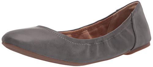 Amazon Essentials Damen Ballerinas Belice Zum Hineinschlüpfen, Dunkelgrau, 36 EU von Amazon Essentials