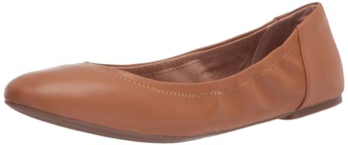 Amazon Essentials Damen Belice Ballerinas, Kamelbraun, 36.5 EU von Amazon Essentials