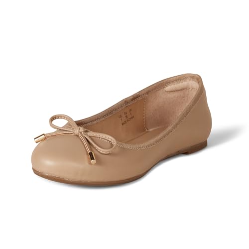 Amazon Essentials Damen Billie Ballerinas, Beige, 41.5 EU Amazon Essentials Damen Billie Ballerinas, Beige, 41.5 EU von Amazon Essentials