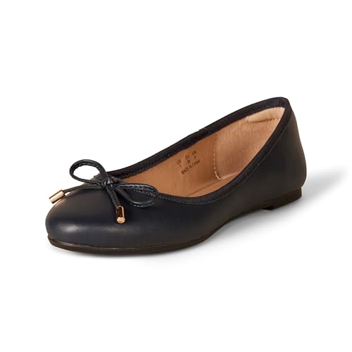 Amazon Essentials Damen Billie Ballerinas, Marineblau, 36.5 EU von Amazon Essentials