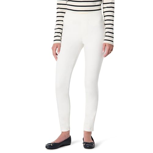 Amazon Essentials Damen Elastische Jeans-Schlupfhose mit mittelhohem Einstieg, Weiß, 48 Lang Amazon Essentials Damen Elastische Jeans-Schlupfhose mit mittelhohem Einstieg, Weiß, 48 Lang von Amazon Essentials