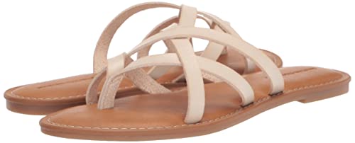 Amazon Essentials Damen Flache Riemchensandale zum Hineinschlüpfen, Hellbeige, 41.5 EU Weit Amazon Essentials Damen Flache Riemchensandale zum Hineinschlüpfen, Hellbeige, 41.5 EU Weit von Amazon Essentials