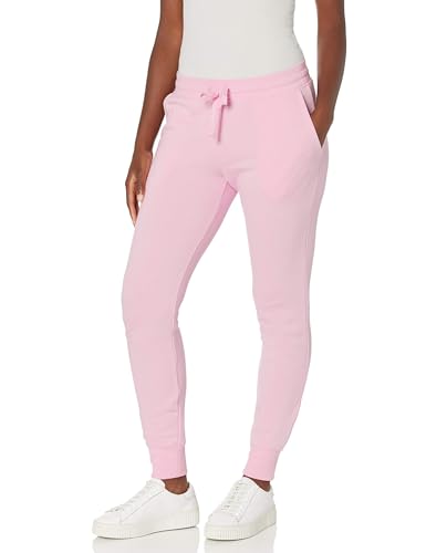 Amazon Essentials Damen Fleece-Jogginghose (in Übergröße erhältlich), Rosa, XXL von Amazon Essentials