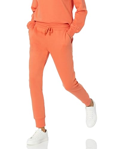 Amazon Essentials Damen Fleece-Jogginghose Mit Bündchen (In Übergrößen Erhältlich), Lehm, S von Amazon Essentials