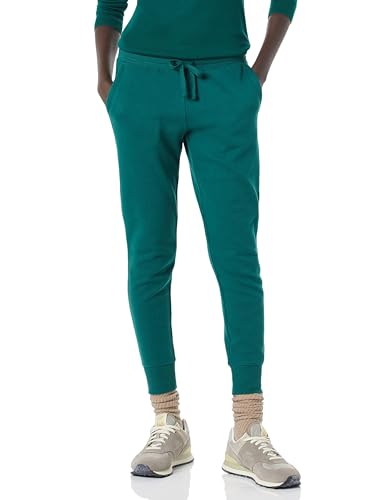 Amazon Essentials Damen Fleece-Jogginghose Mit Bündchen (In Übergrößen Erhältlich), Olivgrün, M von Amazon Essentials