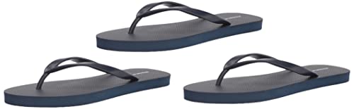 Amazon Essentials Damen Flipflops, 3er-Pack, Blau, 36 EU von Amazon Essentials