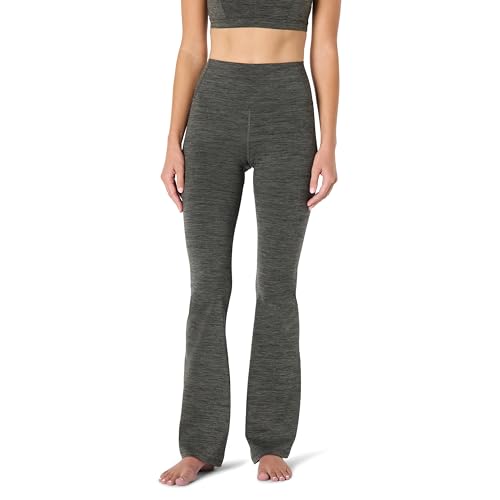Amazon Essentials Damen FormFlex melierte Bootcut-Leggings, Graphit Space-dye, L Amazon Essentials Damen FormFlex melierte Bootcut-Leggings, Graphit Space-dye, L von Amazon Essentials