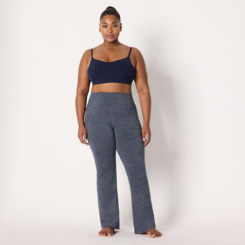 Amazon Essentials Damen FormFlex Meliert, 81cm Beininnlänge, Bootcut-Leggings in voller Länge, Schiefer Space-dye, XXL Amazon Essentials Damen FormFlex Meliert, 81cm Beininnlänge, Bootcut-Leggings in voller Länge, Schiefer Space-dye, XXL von Amazon Essentials