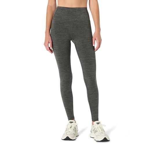 Amazon Essentials Damen FormFlex melierte Leggings mit hohem Bund in voller Länge, Graphit Space-dye, XS Amazon Essentials Damen FormFlex melierte Leggings mit hohem Bund in voller Länge, Graphit Space-dye, XS von Amazon Essentials