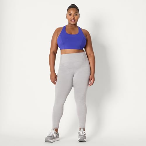 Amazon Essentials Damen FormFlex melierte Leggings mit hohem Bund in voller Länge, Grau Space-dye, XL Amazon Essentials Damen FormFlex melierte Leggings mit hohem Bund in voller Länge, Grau Space-dye, XL von Amazon Essentials