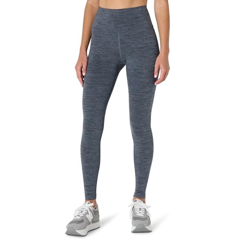 Amazon Essentials Damen FormFlex melierte Leggings mit hohem Bund in voller Länge, Schiefer Space-dye, XS Amazon Essentials Damen FormFlex melierte Leggings mit hohem Bund in voller Länge, Schiefer Space-dye, XS von Amazon Essentials