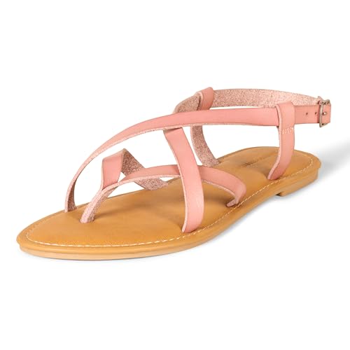 Amazon Essentials Damen Freizeitsandale mit Riemchen, Staubrosé, 44.5 EU Weit Amazon Essentials Damen Freizeitsandale mit Riemchen, Staubrosé, 44.5 EU Weit von Amazon Essentials