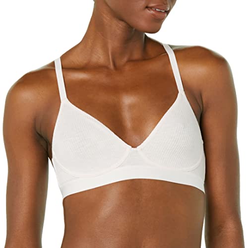 Amazon Essentials Damen Gerippter Bralette ohne Innenfutter, Blassrosa, 40 Amazon Essentials Damen Gerippter Bralette ohne Innenfutter, Blassrosa, 40 von Amazon Essentials