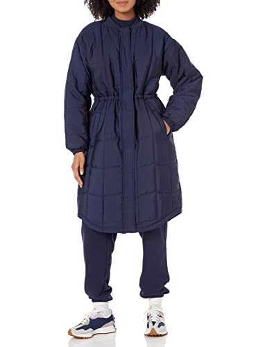 Amazon Essentials Damen Gesteppter Mantel (in Übergröße erhältlich), Marineblau, 4XL Große Größen von Amazon Essentials
