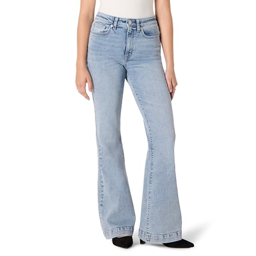 Amazon Essentials Damen Hochelastische Flare-Jeans mit Hohem Einstieg, Helles Eisblau, 48 Amazon Essentials Damen Hochelastische Flare-Jeans mit Hohem Einstieg, Helles Eisblau, 48 von Amazon Essentials