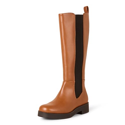 Amazon Essentials Damen Hoher Stiefel mit Zwickel, Kamelbraun, 39 EU Amazon Essentials Damen Hoher Stiefel mit Zwickel, Kamelbraun, 39 EU von Amazon Essentials