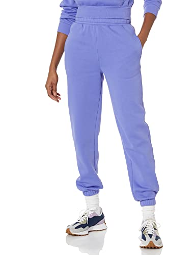 Amazon Essentials Damen Jogginghose mit lockerer Passform (in Übergröße erhältlich), Lila Blau, XL von Amazon Essentials