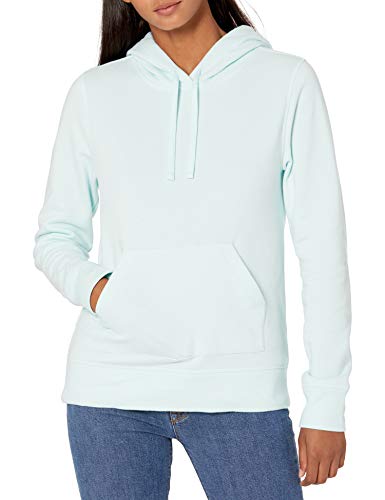 Amazon Essentials Damen Fleece-Kapuzenpullover in normaler Passform (in Übergröße erhältlich), Aquablau, L von Amazon Essentials