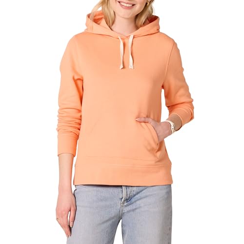 Amazon Essentials Damen Fleece-Kapuzenpullover (in Übergröße erhältlich), Melonenorange, M von Amazon Essentials