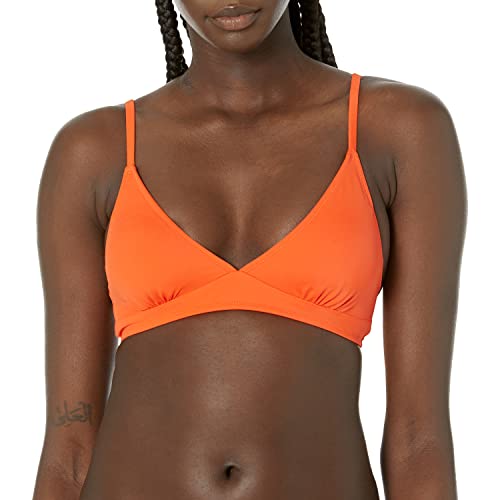 Amazon Essentials Damen Klassisches Bikini-Oberteil, Leichter Halt, Bademode, Orange, 44 Amazon Essentials Damen Klassisches Bikini-Oberteil, Leichter Halt, Bademode, Orange, 44 von Amazon Essentials