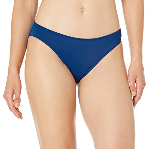 Amazon Essentials Damen Klassisches Bikini-Unterteil, Bademode, Tiefblau, 46 von Amazon Essentials