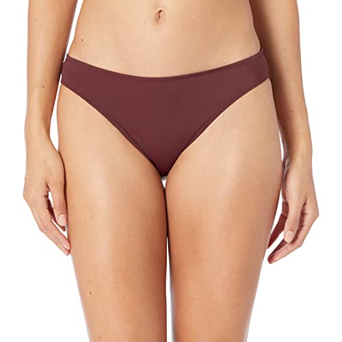 Amazon Essentials Damen Klassisches Bikini-Unterteil, Bademode, Tiefbraun, 42 von Amazon Essentials