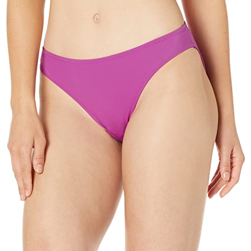 Amazon Essentials Damen Klassisches Bikini-Unterteil, Bademode, Violett, 42 von Amazon Essentials