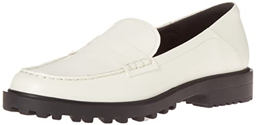 Amazon Essentials Damen Konstruierter Loafer, Ecru Kunstleder, 39.5 EU von Amazon Essentials